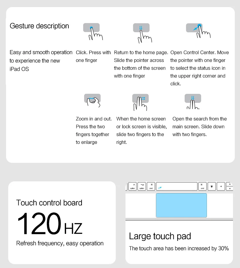 JIUYU For iPad Pro 11 (2020) / (2021) / (2022) Magnetic Floating Bluetooth-compatible Keyboard + Leather Tablet Case-Cellmalls