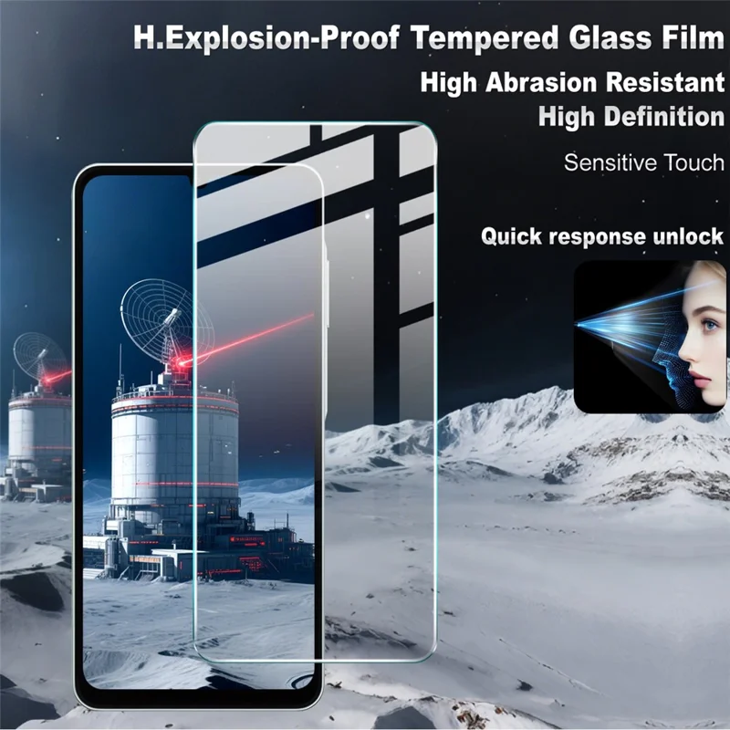 IMAK H Series For Samsung Galaxy A07 4G Tempered Glass Screen Protector Shatter-Proof Protection-Cellmalls