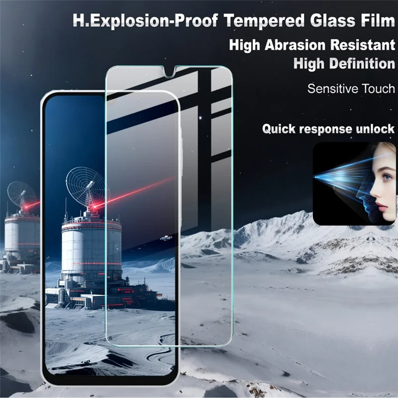 IMAK H Series For Samsung Galaxy A17 5G / A26 5G / A16 5G / A16 4G Tempered Glass Screen Protector Shatter-Proof Protection-Cellmalls