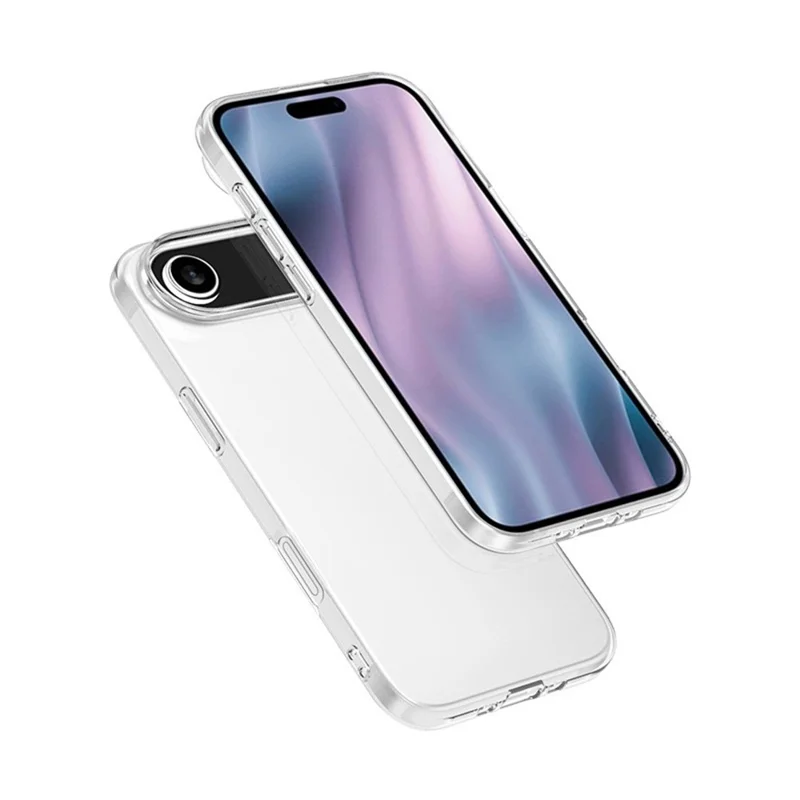 For iPhone 17 Air Case Slim Fit Transparent Soft TPU Phone Cover-Cellmalls