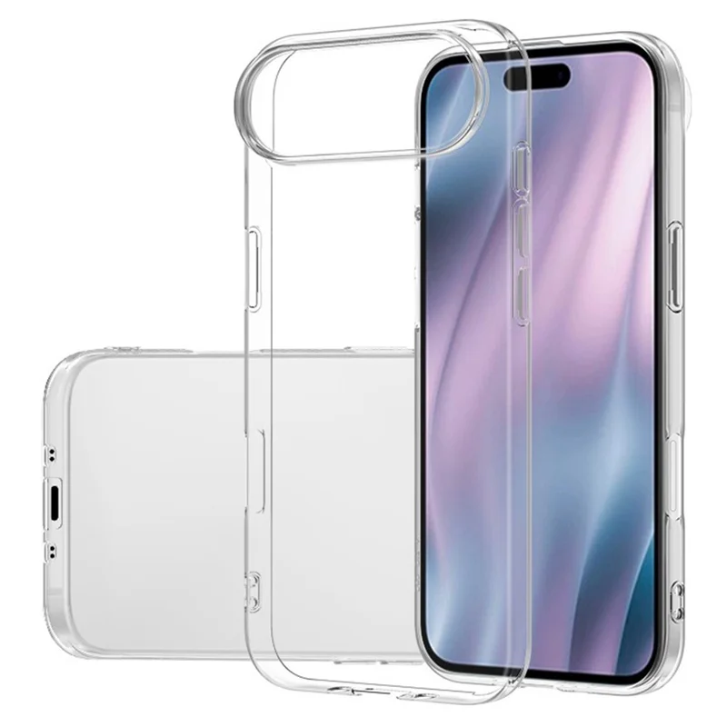 For iPhone 17 Air Case Slim Fit Transparent Soft TPU Phone Cover-Cellmalls