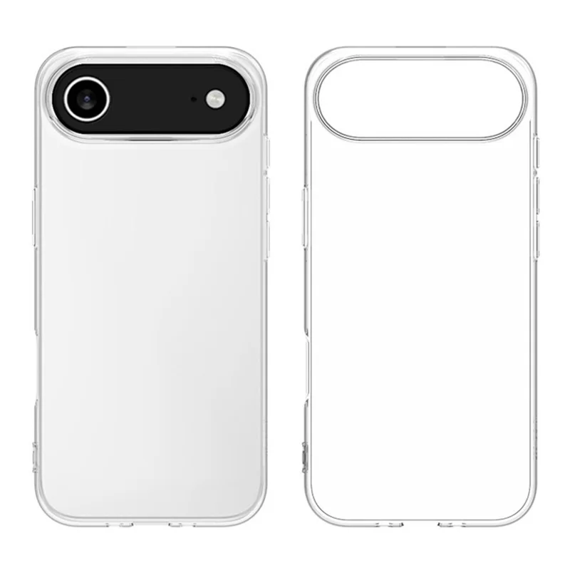 For iPhone 17 Air Case Slim Fit Transparent Soft TPU Phone Cover-Cellmalls
