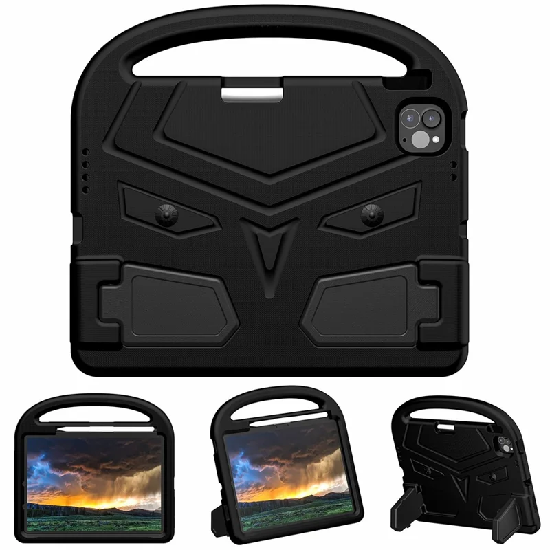 For iPad Pro 11 (2024) Case Sparrow Style EVA Tablet Cover with Kickstand - Blue-Cellmalls