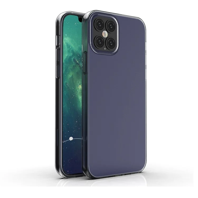 HD Clear Soft Phone Case for iPhone 12 Pro 6.1 inch-Cellmalls