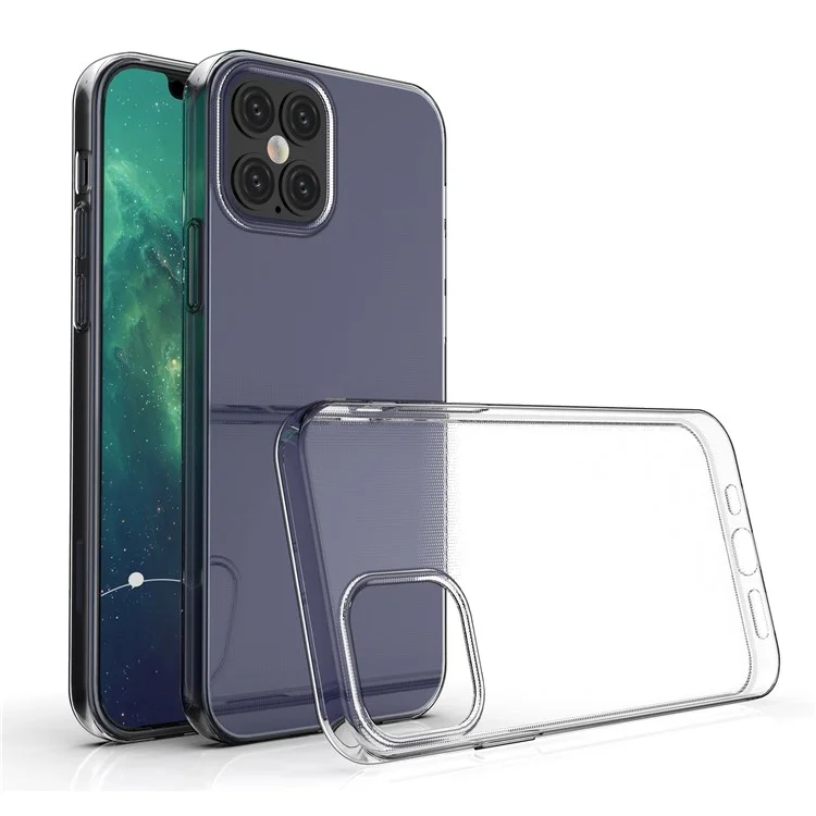 HD Clear Soft Phone Case for iPhone 12 Pro 6.1 inch-Cellmalls