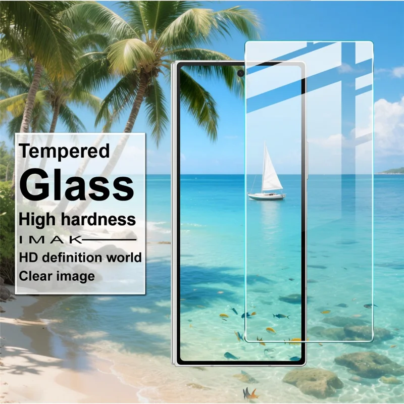 IMAK H Series For Samsung Galaxy Z Fold7 5G Tempered Glass Screen Protector Shatter-Proof Protection-Cellmalls