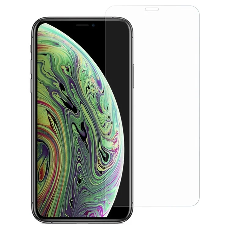 AMORUS For iPhone X/XS/11 Pro 5.8 inch High Aluminum-silicon Glass Anti-fingerprint Scratch-proof 2.5D Screen Protector-Cellmalls
