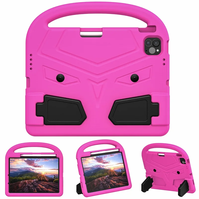 For iPad Pro 11 (2024) Case Sparrow Style EVA Tablet Cover with Kickstand - Blue-Cellmalls