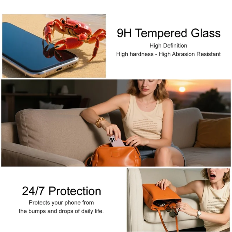 IMAK H Series For Samsung Galaxy Z Fold7 5G Tempered Glass Screen Protector Shatter-Proof Protection-Cellmalls