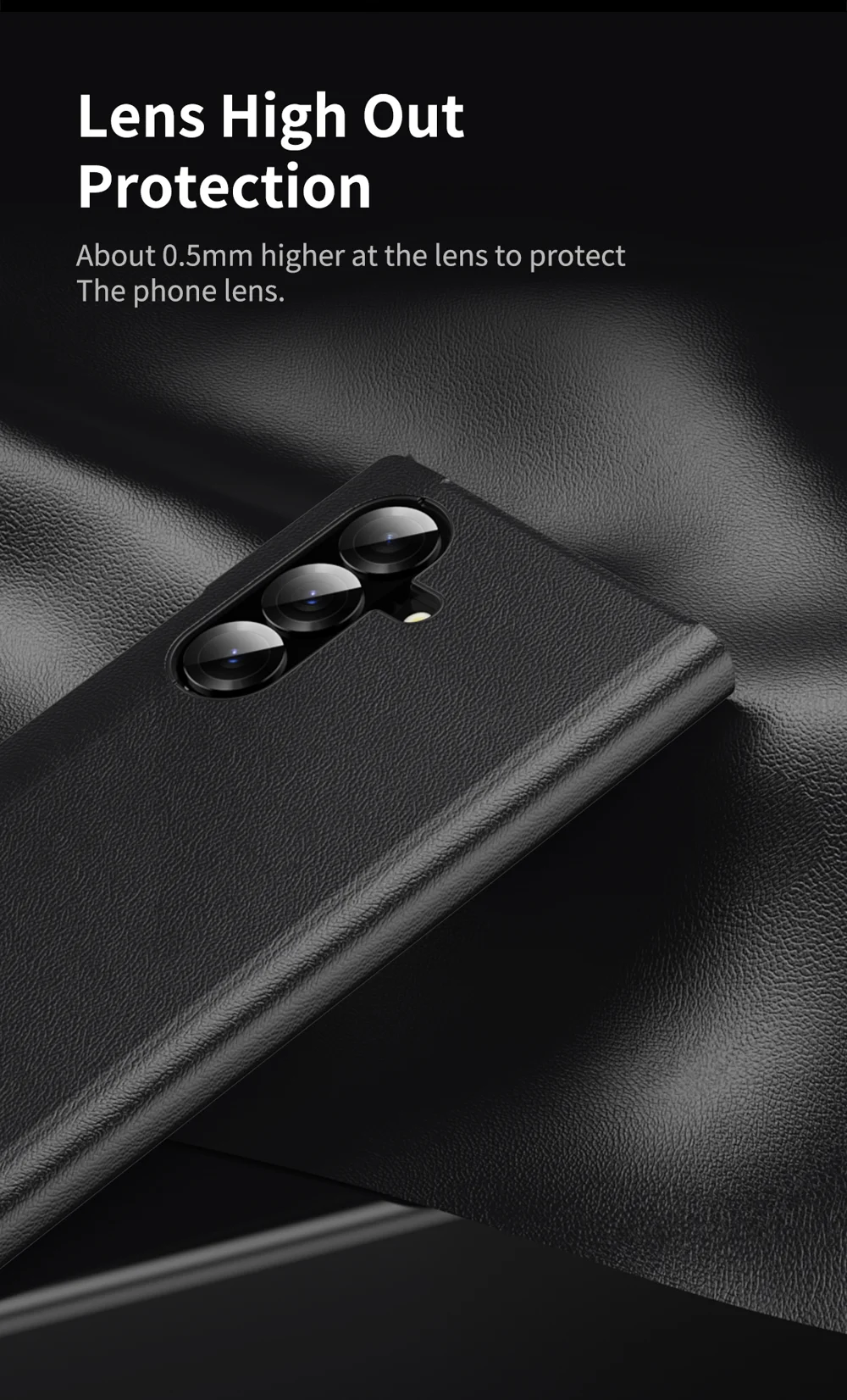 For Samsung Galaxy Z Fold7 5G Case with Card Holder Smart View Window Leather Phone Cover - Sapphire-Cellmalls