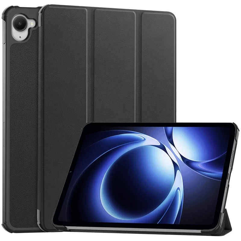 For Xiaomi Redmi K Pad Case Anti-Drop Leather Stand Tablet Cover - Black-Cellmalls