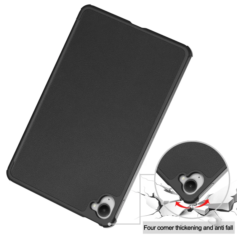 For Xiaomi Redmi K Pad Case Anti-Drop Leather Stand Tablet Cover - Black-Cellmalls