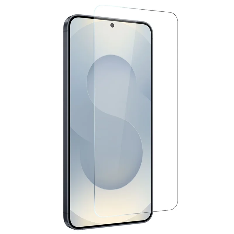 NORTHJO For Samsung Galaxy S25 FE Case Soft TPU Clear Phone Cover with Tempered Glass Screen Protector-Cellmalls