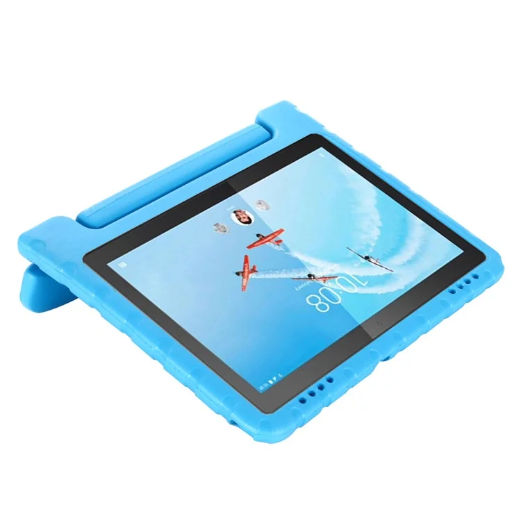 EVA Foam Shockproof Protective Tablet Covering with Kickstand for Lenovo Tab E10 - Blue-Cellmalls