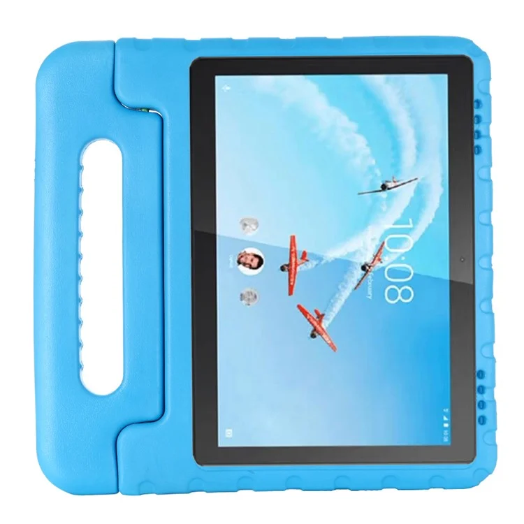 EVA Foam Shockproof Protective Tablet Covering with Kickstand for Lenovo Tab E10 - Blue-Cellmalls