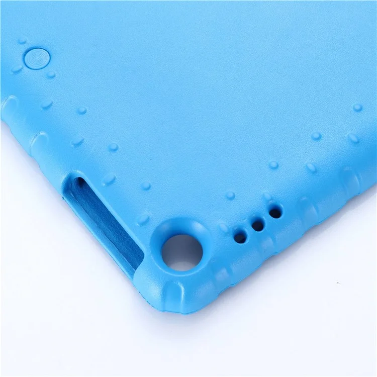 For Lenovo Tab M10 (Gen 3) TB-328FU / TB-328XU Handle Kickstand Protective Case EVA Tablet Cover - Blue-Cellmalls