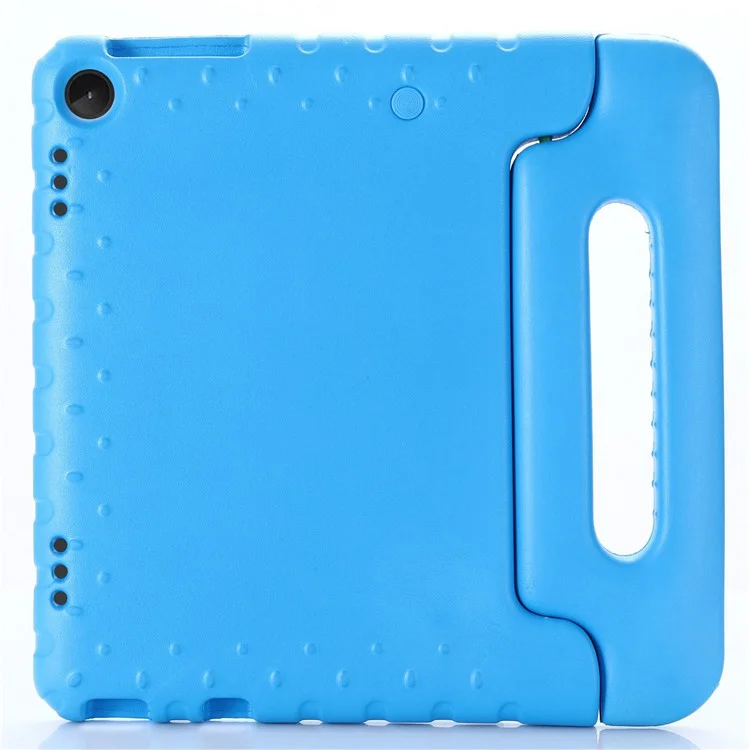 For Lenovo Tab M10 (Gen 3) TB-328FU / TB-328XU Handle Kickstand Protective Case EVA Tablet Cover - Blue-Cellmalls