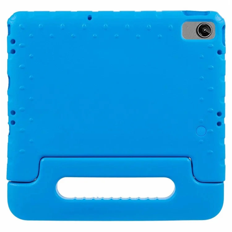 For Lenovo Tab M10 Plus (3rd Gen) / Tab M10 5G EVA Tablet Cover Portable Handle Kickstand Case - Blue-Cellmalls