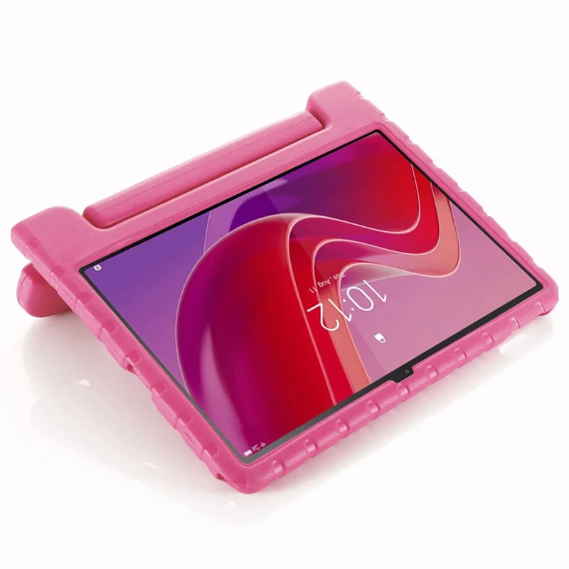 For Lenovo Tab M11 / Xiaoxin Pad 11 2024 Case Handle Kickstand EVA Tablet Cover - Rose-Cellmalls