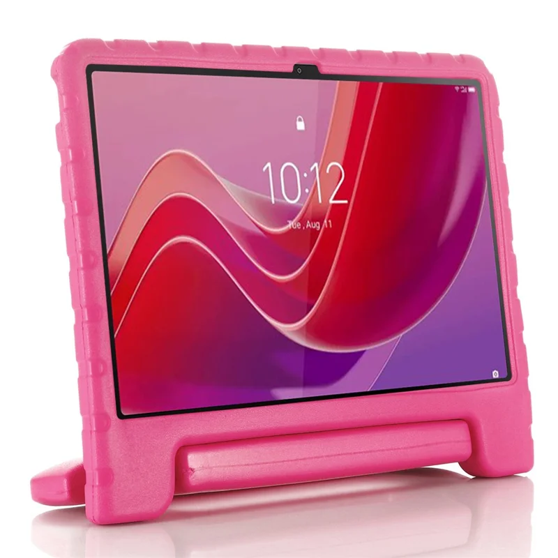 For Lenovo Tab M11 / Xiaoxin Pad 11 2024 Case Handle Kickstand EVA Tablet Cover - Rose-Cellmalls