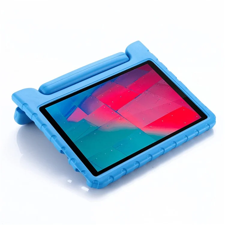 For Lenovo Tab M10 (Gen 3) TB-328FU / TB-328XU Handle Kickstand Protective Case EVA Tablet Cover - Blue-Cellmalls