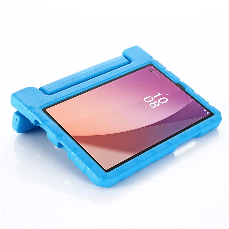 For Lenovo Tab M9 Protective EVA Case Anti-Fall Tablet Cover Shockproof Case with Kickstand Handle - Blue-Cellmalls