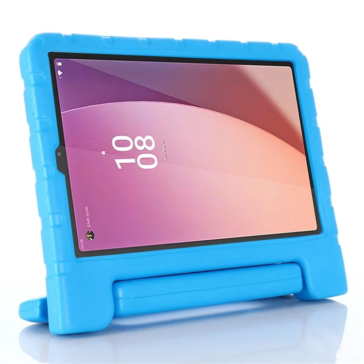 For Lenovo Tab M9 Protective EVA Case Anti-Fall Tablet Cover Shockproof Case with Kickstand Handle - Blue-Cellmalls