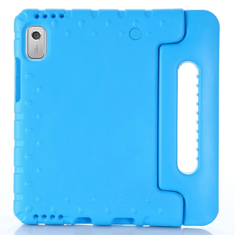 For Lenovo Tab M9 Protective EVA Case Anti-Fall Tablet Cover Shockproof Case with Kickstand Handle - Blue-Cellmalls