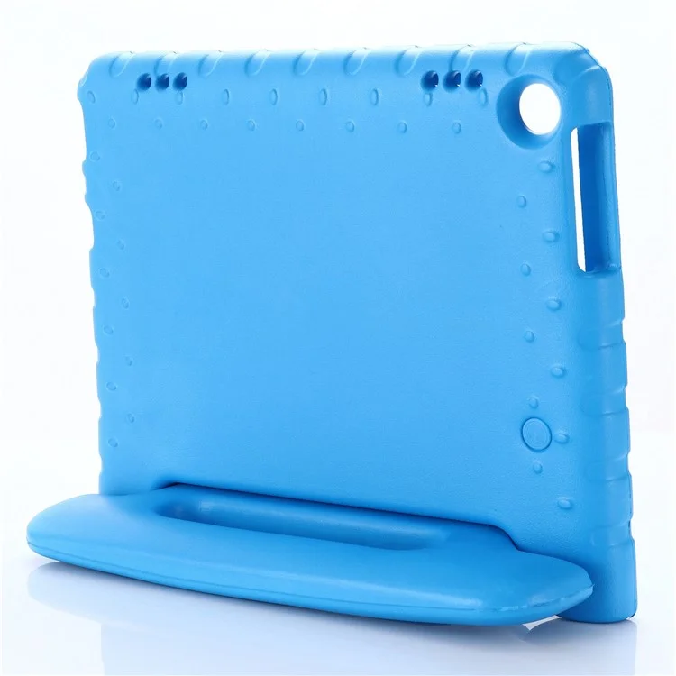 For Lenovo Tab M10 (Gen 3) TB-328FU / TB-328XU Handle Kickstand Protective Case EVA Tablet Cover - Blue-Cellmalls