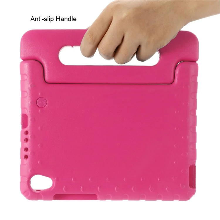 EVA Foam Shockproof Tablet Case with Handle Kickstand for Lenovo Tab M8 TB-8705F/Tab M8 (3rd Gen) - Rose-Cellmalls