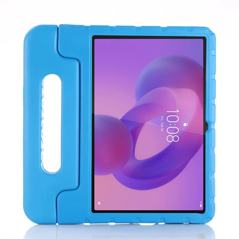 For Lenovo Tab TB311FU EVA Case Kids-Friendly Handle Tablet Cover with Kickstand - Blue-Cellmalls