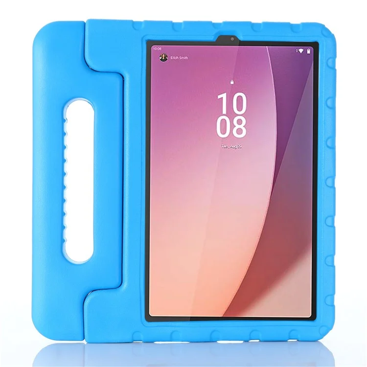 For Lenovo Tab M9 Protective EVA Case Anti-Fall Tablet Cover Shockproof Case with Kickstand Handle - Blue-Cellmalls