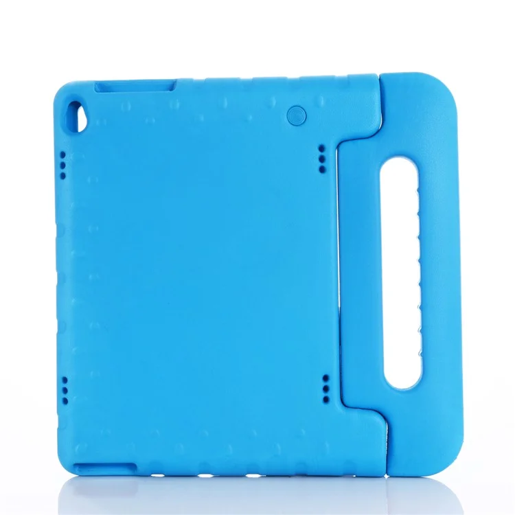 Drop-proof Kids Safe EVA Tablet Protection Case with Kickstand for Lenovo Tab P10 / Tab M10 TB-X605F - Blue-Cellmalls