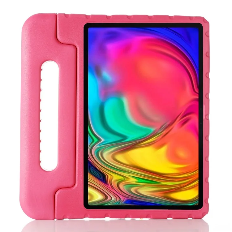 Handle Kickstand EVA Protective Tablet Case Cover for Lenovo Tab P11 TB-J606F / Tab P11 5G - Rose-Cellmalls