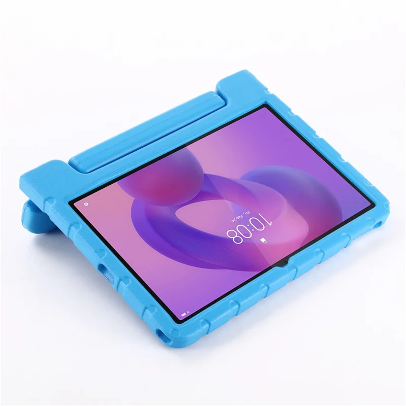 For Lenovo Tab TB311FU EVA Case Kids-Friendly Handle Tablet Cover with Kickstand - Blue-Cellmalls