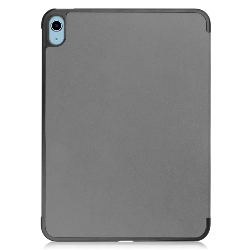 For iPad (2025) / 10.9 (2022) Case Anti-Drop Leather Stand Tablet Cover - Grey-Cellmalls