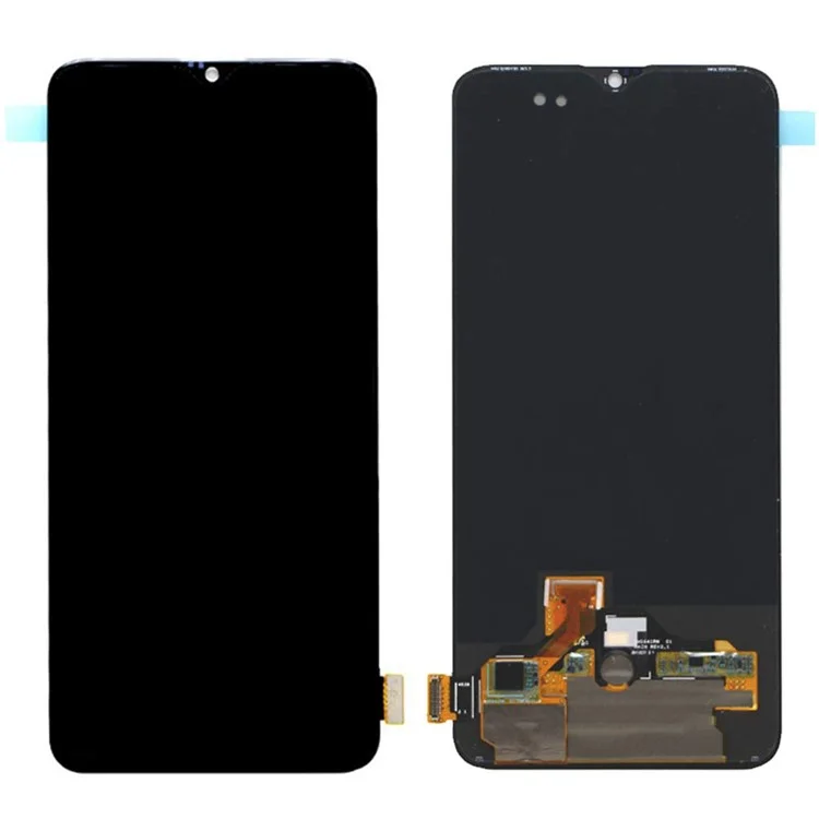 OEM LCD Screen and Digitizer Assembly Replacement for OnePlus 6T (without Logo) - Black-Cellmalls