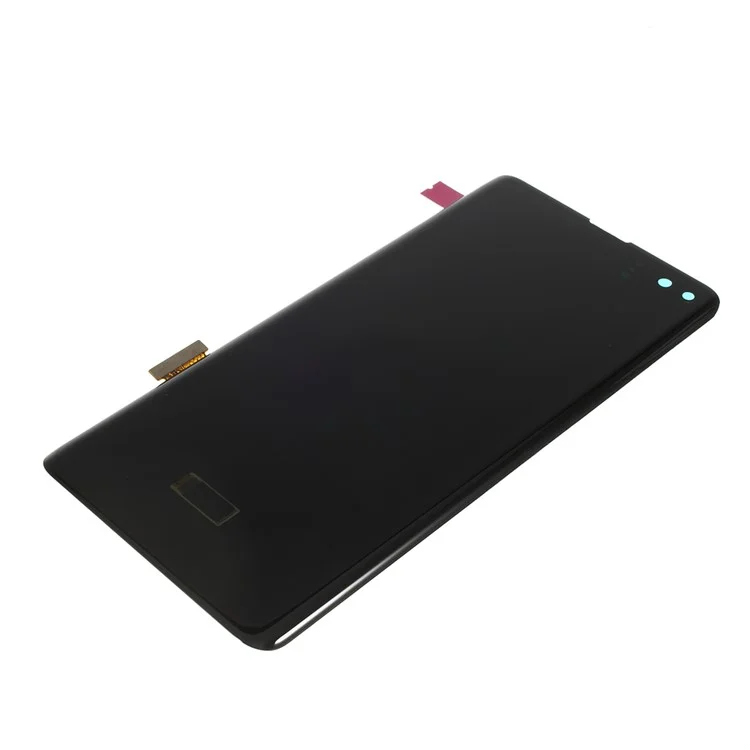 LCD Screen and Digitizer Assembly Replace Part (without Logo) for Samsung Galaxy S10 Plus G975 - Black-Cellmalls