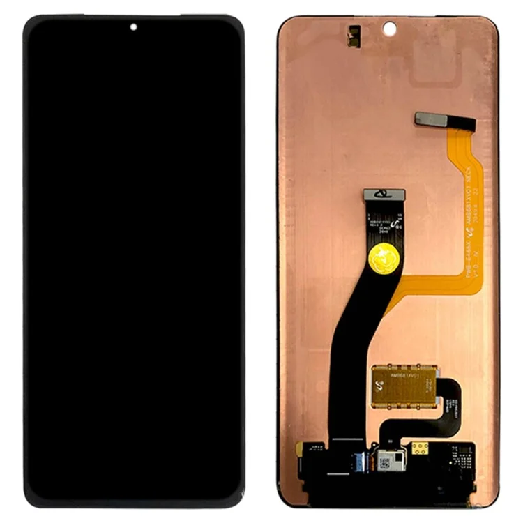 AMOLED Screen and Digitizer Assembly Part Replacement (without Logo) for Samsung Galaxy S21 Ultra 5G G998-Cellmalls