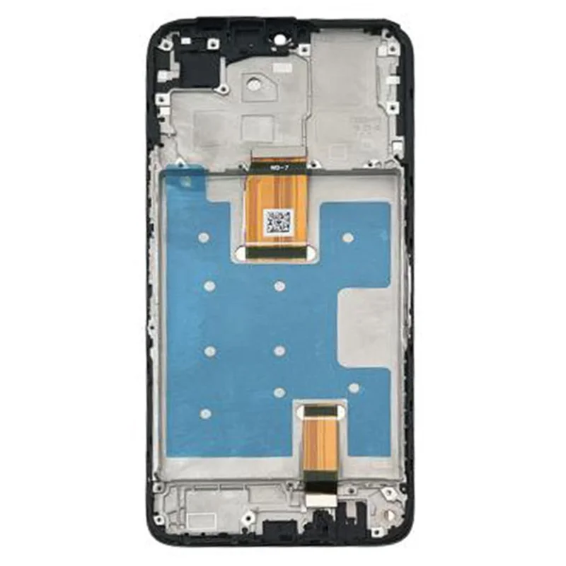 For Honor X5 Plus WOD-LX1, WOD-LX2, WOD-LX3 Grade C LCD Screen and Digitizer Assembly + Frame (Without Logo) - Black-Cellmalls