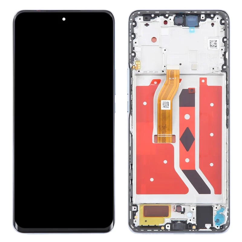 For Honor X50 5G OEM Grade S AMOLED Screen and Digitizer Assembly + Frame (Without Logo) - Black-Cellmalls