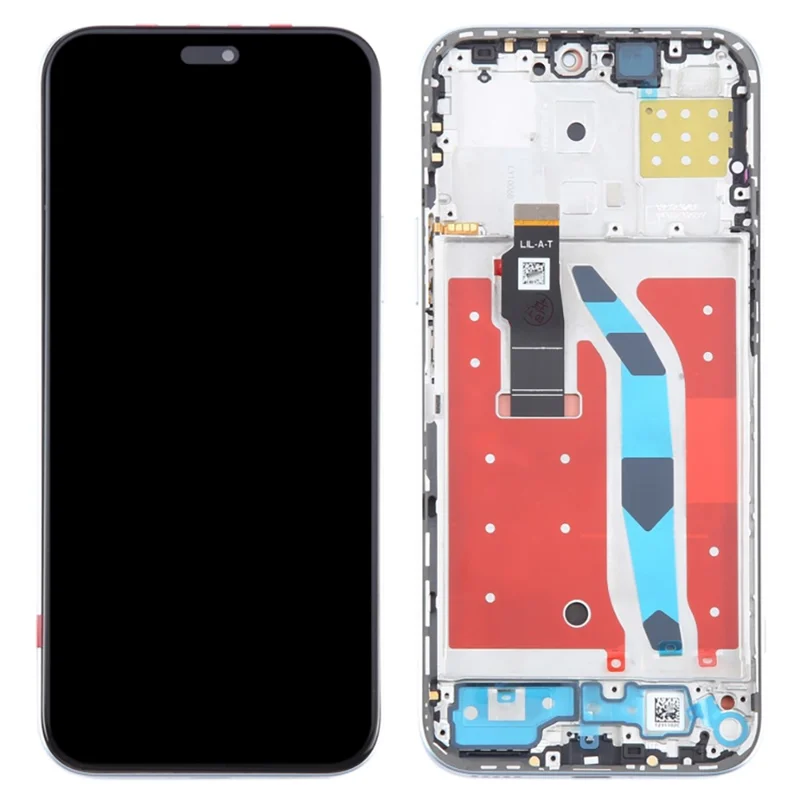 For Honor X50i+ 5G OEM Grade S AMOLED Screen and Digitizer Assembly + Frame (Without Logo) - Black-Cellmalls