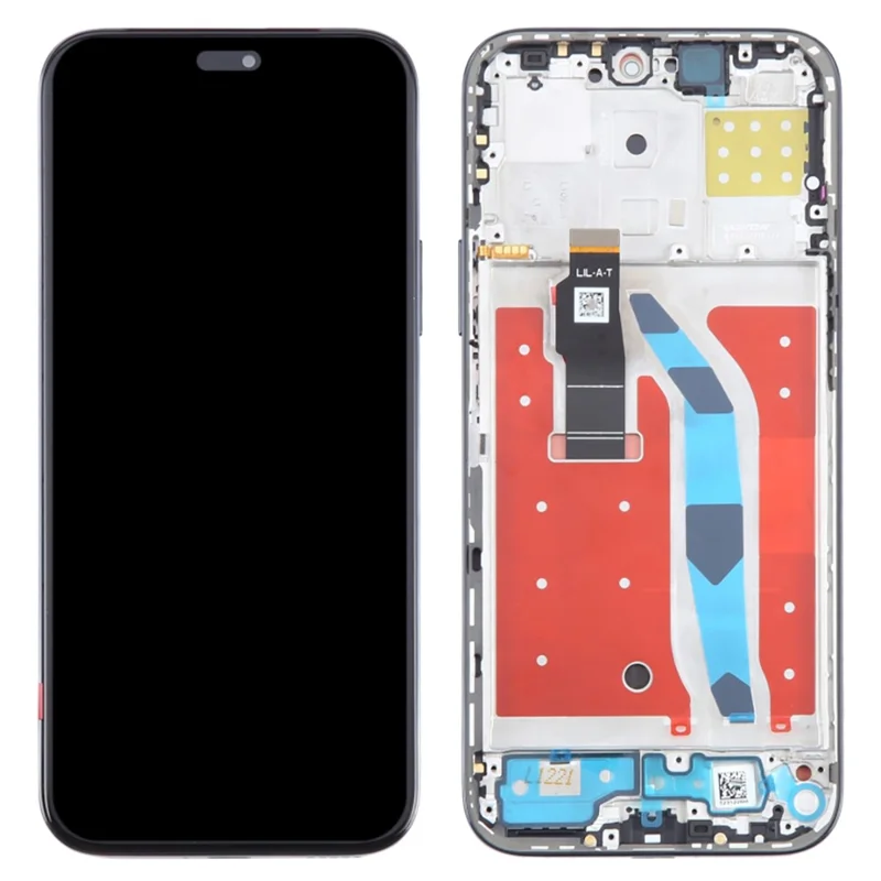 For Honor X50i+ 5G OEM Grade S AMOLED Screen and Digitizer Assembly + Frame (Without Logo) - Black-Cellmalls