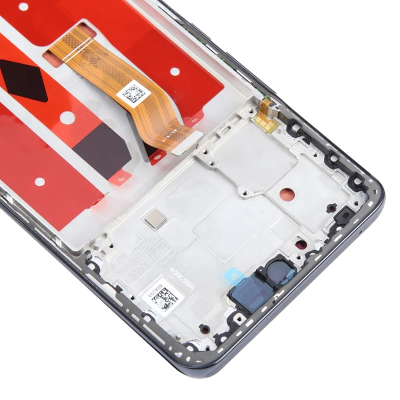 For Honor X50 5G OEM Grade S AMOLED Screen and Digitizer Assembly + Frame (Without Logo) - Black-Cellmalls