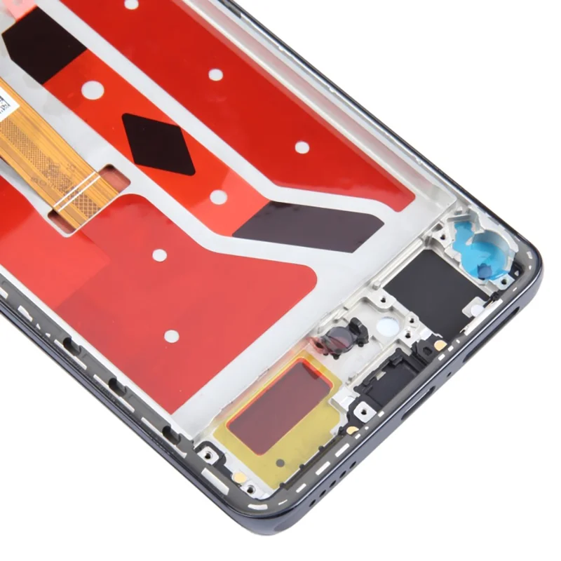 For Honor X50 5G OEM Grade S AMOLED Screen and Digitizer Assembly + Frame (Without Logo) - Black-Cellmalls