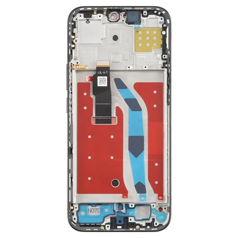 For Honor X60i 5G OEM Grade S AMOLED Screen and Digitizer Assembly + Frame (Without Logo) - Black-Cellmalls