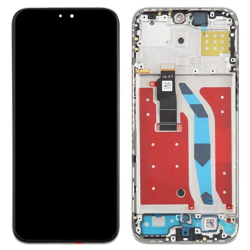 For Honor X60i 5G OEM Grade S AMOLED Screen and Digitizer Assembly + Frame (Without Logo) - Black-Cellmalls