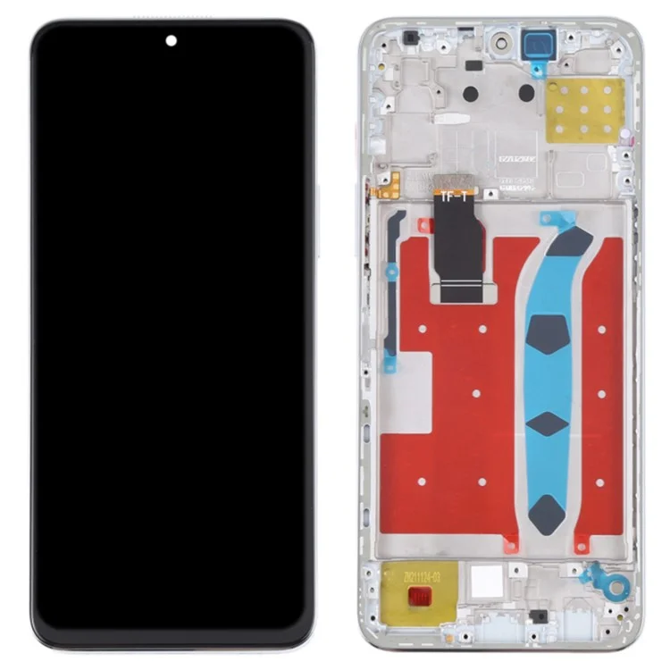 For Honor X8 4G / X30i OEM Grade S LCD Screen and Digitizer Assembly + Frame Repair Part (without Logo) - Black-Cellmalls