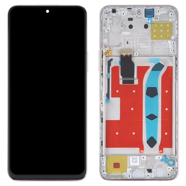 For Honor X8 4G / X30i OEM Grade S LCD Screen and Digitizer Assembly + Frame Repair Part (without Logo) - Black-Cellmalls