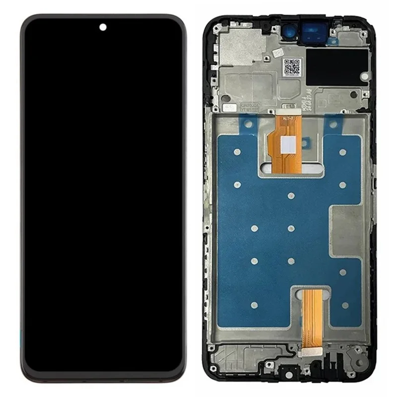 For Honor X7c 4G Grade C LCD Screen and Digitizer Assembly + Frame (Without Logo)-Cellmalls